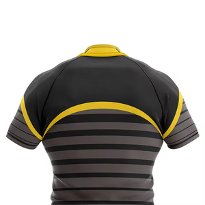 Style parfait maillot de rugby pour hommes meilleur tissu anti-rides entièrement personnalisé Offre Spéciale top tendance maillot de rugby pour hommes avec demi-manches - Product Image 5