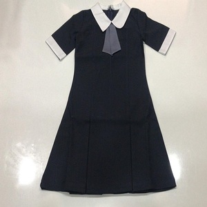 Vestido de uniforme escolar para chica bonita, manga corta, producto personalizado, buena calidad - Product Image 3