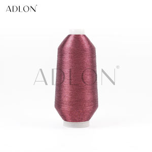 Hilo metálico de calidad japonesa 150D tipo MS bordado rojo vino para tejer a mano y coser fabricado en Japón - Product Image 3