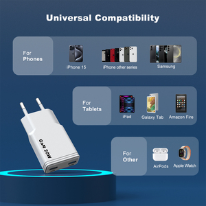 Chargeur ultra fin 20w Gan pour <span class=keywords><strong>iPhone</strong></span> Samsung iPad, <span class=keywords><strong>adaptateur</strong></span> de charge rapide portable, USB C 20w, chargeur mural universel type C - Product Image 6