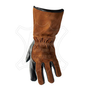 Gants de soudage en cuir de vachette résistant à la chaleur, gants de soudage industriels en cuir, gants de soudage en cuir à vendre - Product Image 6