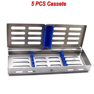 Bandeja de Esterilización Dental de Acero Inoxidable para 5 Instrumentos, Uso Dental Profesional Manual, Certificación CE, OEM, ODM - Product Image 3