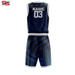 Uniforme de basket-ball de sublimation de sport de haute qualité avec logo personnalisé 2025 nouveau style et design Kit d'uniforme de basket-ball pour hommes - Product Image 2