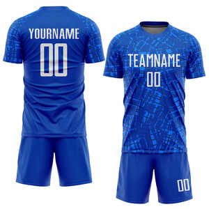 High Quality Men Soccer Uniform <b>Kits</b> Custom Sublimation Uniform Durable Stitched Quick Dry Soccer Uniform With Team Logo - Product Image 1