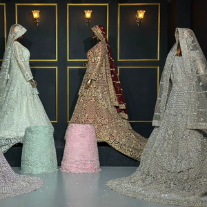 Grand Net Lehenga Choli con diseño de corte de rastro largo de trabajo de piedra Jarkan pesado completo Ideal para funciones nupciales y festivas - Product Image 1