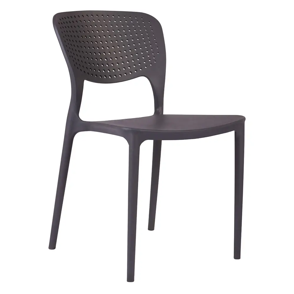 High quality Plastic Chairs "Todo Dark Grey" weather protected manufacturer price