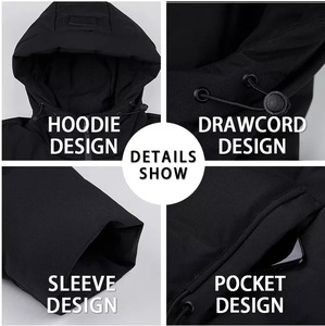 Doudoune d'hiver personnalisée OEM Manteau d'hiver matelassé alternatif à la mode pour les voyages en plein air et les vêtements d'équipe - Product Image 3