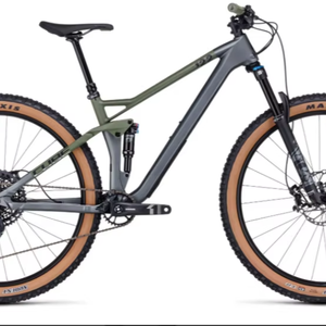 ACABADO CUBE Stereo One22 HPC TM-Bicicleta de montaña de fibra de carbono con engranajes y horquilla de 18 velocidades - Product Image 1