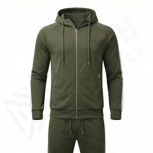 Chándal Informal con Capucha para Hombre de la Mejor Calidad, 100% Algodón, Tejido Transpirable y Cómodo, Corte Regular, para Entrenamiento y Jogging - Product Image 1
