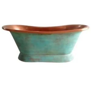 Baignoires faites à la main à l'arrivée fraîche pour les goûts exigeants fait à la main noir extérieur libre pantoufle simple conception de pieds sur pattes - Product Image 2