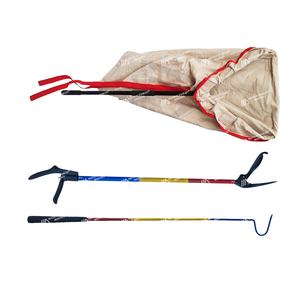 Wholesale 4 Pcs <b>Snake</b> Tongs Set with <b>Snake</b> Hook and <b>Snake</b> Catching <b>Bag</b> with Hoop Frame Herpetological Tools Best Reptile Tools - Product Image 1