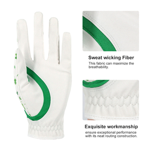 Guantes de Golf Cabretta 2026 Personalizados Unisex de Piel de Oveja Antideslizantes para Mano Derecha, Suaves, Cómodos y Transpirables - Product Image 4
