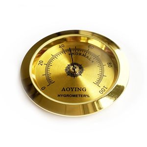 Hygromètre analogique pour humidificateur, cadran en métal doré de 50 mm - Product Image 6