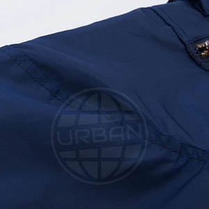 Blouson aviateur personnalisé de haute qualité pour hommes de grande taille style décontracté avec logo et col montant pour l'hiver - Product Image 4