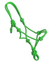 Nouvelle arrivée Western Bridle Essential Multicolore Nylon Corde Halter pour l'équitation Trail Racing Accessoires Bas Prix Direct.