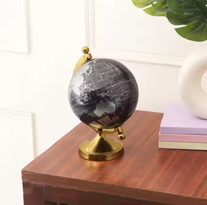 Bán Buôn Dựa + Xoay Cổ Điển Toàn Cầu Đứng Sang Trọng Thiết Kế Thanh Lịch Trang Trí Quả Cầu Văn Phòng Nhà Cung Cấp Gifting Mô Hình 6411 - Product Image 2