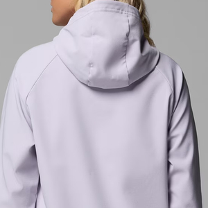 ราคาโรงงานสำหรับผู้ซื้อจำนวนมาก 2026 เสื้อผ้าเนื้อนุ่มสำหรับฤดูหนาว แขนยาว สตรีทแวร์ ผู้หญิง เสื้อฮู้ดดี้สีพื้น ดีไซน์แบบสวมหัว - Product Image 5