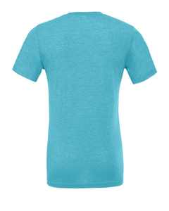 Bella + Canvas 3413 T-Shirt d'été unisexe Aqua Tri-Blend T-Shirt léger ultra-doux respirant col rond pour hommes et femmes - Product Image 2