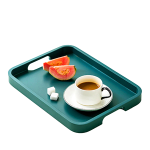 Plateau de service en bois fait à la main de couleur blanche naturelle avec des conceptions uniques pour la vente directe d'hôtel de cuisine de table ou d'utilisation à la maison - Product Image 3