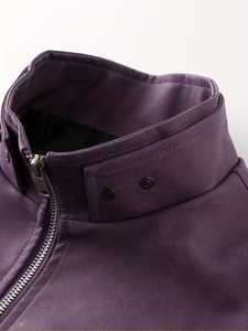 Best Fashionable Men's Casual Bomber <b>Jacket</b> for Winter with Stand Collar <b>Waterproof</b> & Windproof Zipper Front - Product Image 4