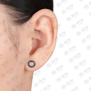 1.70 TCW Round Brilliant Cut Moissanite <b>Stud</b> <b>Earrings</b> for Women Diamond <b>Studs</b> Anniversary Gift Jewelry for Her - Product Image 3