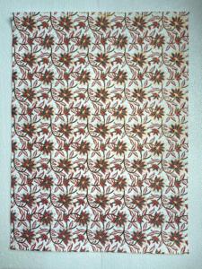 Papeles de algodón hechos a mano de 56x76 cm, diseño Paisley personalizado con serigrafía, diario recubierto de almidón a prueba de grasa para regalo de artesanos - Product Image 5