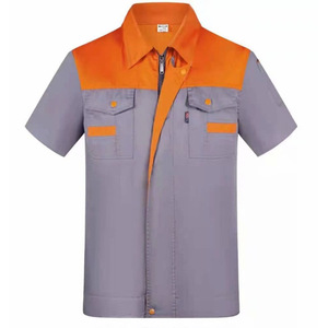Vêtements de sécurité, ensemble de veste de travail, broderie de logo personnalisée, uniforme de soudage durable pour hommes et femmes - Product Image 5