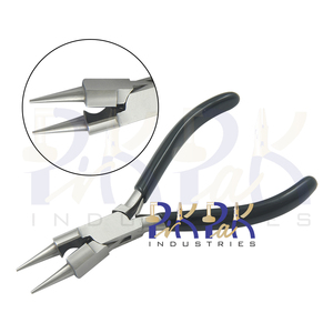 Alicates para Rosario, longitud Total de 140mm con resorte de doble hoja y mangos de PVC, fabricación de joyas, Rosario redondo para manualidades DIY con alicates de corte - Product Image 1