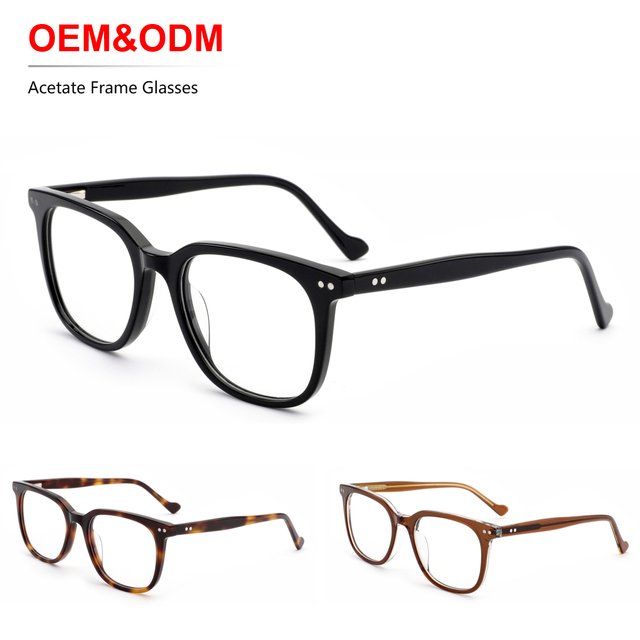 Luxury Unisex SR SRYD1386-XJJ Acetate Optical Glasses Frame Anti-Blue Light Blue-Light Blocker Eyeglasses OEM Wholesale High-end