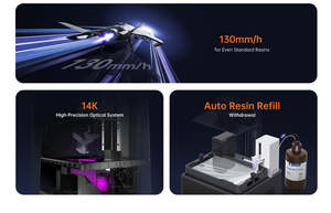 Stampante 3D Anycubic Photon Mono M7 Pro ad Alta Precisione, Resina 14K, LCD, Grande Volume di Stampa, USB Veloce per Prototipazione, Nuovo PLA - Product Image 6