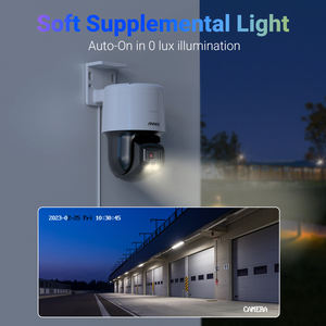 Caméra de sécurité <span class=keywords><strong>IP</strong></span> PoE ANNKE NCPT500 3K 5MP pour la surveillance à domicile et en entreprise, ColorPro, haut-parleur IA, audio bidirectionnel, caméra CCTV - Product Image 6