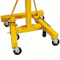Support moteur universel rotatif et réglable 2000 LBS pour réparation de moteurs de voitures et camions, capacité de levage en acier