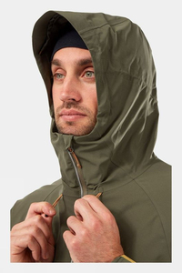 Unisex Waterproof Windproof <b>Stand</b> Hooded Rain Jacket Lightweight Spring Outdoor Hard Shell Zipper for <b>Cycling</b> Hiking Travel - Product Image 5