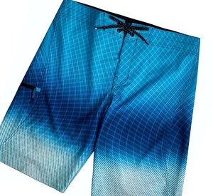 El mejor diseño de tus propios pantalones cortos de baño de secado rápido antibacteriano impermeable transpirable playa Surf traje de baño bolsillos 100% poliéster hombres - Product Image 2