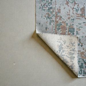 พรมขนสัตว์ทำมือลายเรขาคณิตทันสมัย ดีไซน์แบบดิสเทรส เป็นมิตรกับสิ่งแวดล้อมและเหมาะสำหรับสัตว์เลี้ยง - Product Image 2