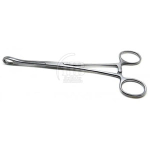 Pince à éponge manuelle réutilisable en acier inoxydable à long manche, instrument chirurgical pour clinique, laboratoire et usage médical - Product Image 4