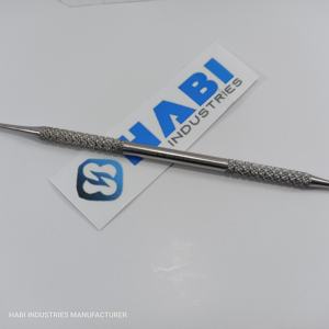 Juego de espátula dental manual chapada en titanio Equipo de Cirugía de acero inoxidable para limpieza y llenado de dientes - Product Image 4