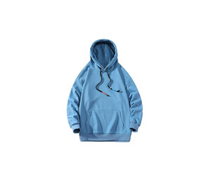 เสื้อฮู้ดผ้าฝ้าย100% สำหรับผู้ชาย, เสื้อสเวตเชิ้ตทุกไซส์มีกระเป๋าด้านข้างปรับแต่งโลโก้ได้ตามต้องการ - Product Image 2