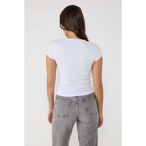 Camiseta Casual de Manga Corta 100% Algodón Tela de Pana - Product Image 6