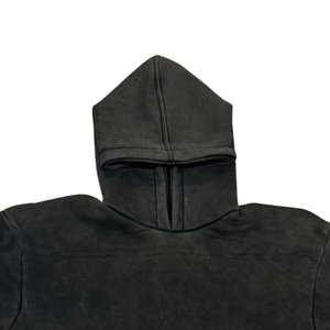 Sweat à capuche uni en polyester avec logo personnalisé OEM Sweat à capuche confortable et durable lavable pour la maison, l'hôtel, l'avion, le voyage en plein air à l'intérieur pour hommes - Product Image 2