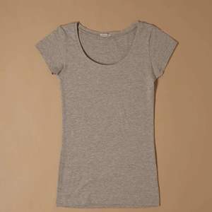Camiseta de manga corta con cuello redondo para mujer, algodón elástico, suave y transpirable, ajuste cómodo Jadea - Product Image 3