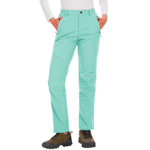 2025 femmes Softshell pantalon polaire doublé résistant à l'eau Offre Spéciale haute qualité confortable Softshell pantalon pour femmes - Product Image 6