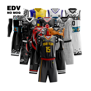 Maillot de basket-ball Offre Spéciale par sublimation OEM Fourniture d'usine avec logo personnalisé et impression de nom Expédition rapide pour l'équipe de sport scolaire - Product Image 3