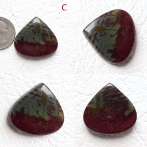 Qualité d'exportation supérieure 100% pierres précieuses de Cabochon de pierre de sang de concepteur naturel pour l'utilisation de la fabrication de bijoux à bas prix OEM en gros - Product Image 4