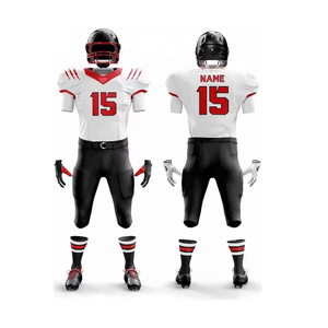 Conjunto de fútbol juvenil del equipo al por mayor 2025 hecho en Pakistán impresión sublimada completa uniforme superventas camiseta de fútbol americano - Product Image 3