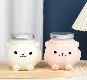 PET 500ml Disposable Snack Jar Milk Tea Takeaway Bottle candy plastic bottle