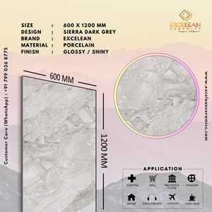 กระเบื้องปูพื้นพอร์ซเลนสีขาว ขนาด 60x60 60x120 ซม. ผลิตจากโรงงานในจีน ลายออนิกซ์ สำหรับปูพื้นกระเบื้องพอร์ซเลนแบบโปรตุเกส - Product Image 4