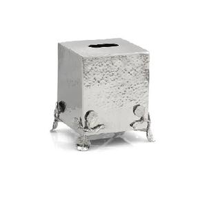 Couvercle de boîte à mouchoirs en métal multifonctionnel Simple plaqué argent pour la maison décorations de restaurant d'hôtel en gros - Product Image 1