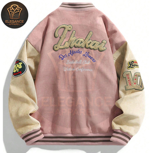 2025 OEM ODM Service conception personnalisée qualité supérieure dernier style bon fournisseur avec propre logo imprimé vêtements pour adultes vestes universitaires pour hommes - Product Image 2