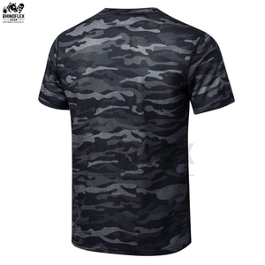 T-shirts camouflage pour hommes, nouvelle conception, vente en gros, streetwear, nouvelle mode, t-shirts camouflage personnalisés pour hommes, en vente - Product Image 2